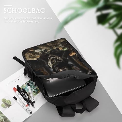 LMYmoney Rucksack mit Hundemotiv, Schultasche, Rucksack für Mädchen und Jungen, große Kapazität, Kinderrucksack, leichte Schultaschen für Kinder, Studenten, 43,2 cm