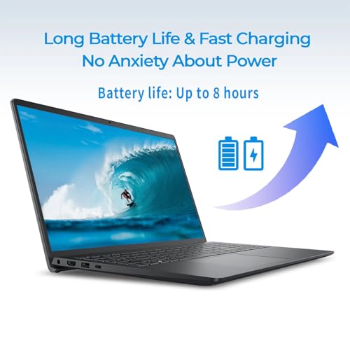 Image of Dell Inspiron 15 Laptop, 15.6 inch FHD Touchscreen Computer, Intel Core i5-1334U, 16GB RAM, 512GB SSD, Wi-Fi 6, Copilot, Windows 11 with Office 365 for The Web, Laptop for Work, School & Everyday Use