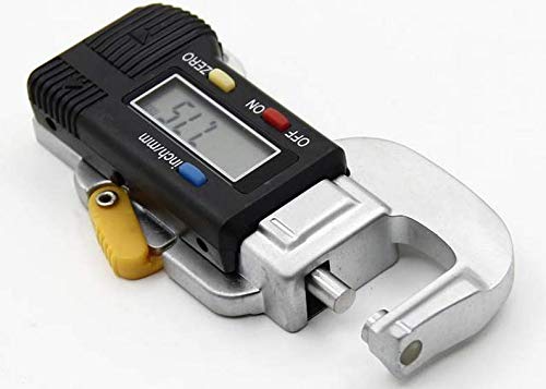 Calibrador digital horizontal para espesores 0.01-12 mm con resolución 0.01 mm y precisión ±0.03 mm miniatura 2
