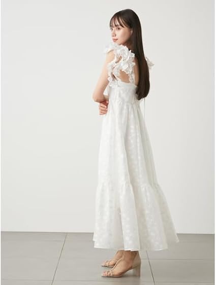 Amazon.co.jp: 肩リボンJQキャミワンピ : ファッション