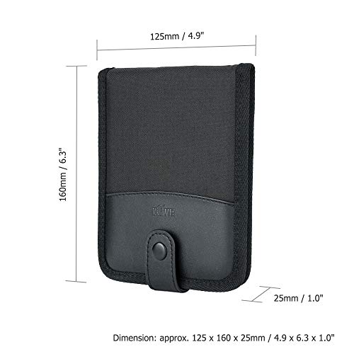 18 Slots Memory Card Case Pouch Wallet For Sd Sdxc Sdhc (Tf Microsd To Sd Adapter) Camera Memory Cards For Nintendo Switch Sony Playstation Vita Game Card Storage Folder Carrying Holder Black #TOP6