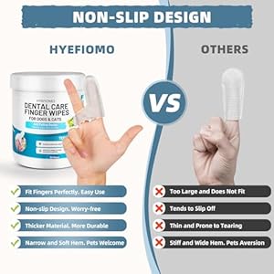 Dog Cat Teeth Cleaning Finger Wipes Nonslip Design Dental Care Wipes Reduce Plaque Tartar and Freshen Breath Doublesided Durable Material 50 Pcs Cucciolini Doodles Dog cat teeth cleaning finger wipes non slip design dental care wipes reduce plaque tartar and freshen breath double sided durable material 50 pcs cucciolini doodles