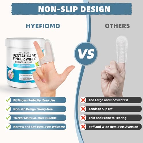 Dog Cat Teeth Cleaning Finger Wipes Nonslip Design Dental Care Wipes Reduce Plaque Tartar and Freshen Breath Doublesided Durable Material 50 Pcs Cucciolini Doodles Dog cat teeth cleaning finger wipes non slip design dental care wipes reduce plaque tartar and freshen breath double sided durable material 50 pcs cucciolini doodles