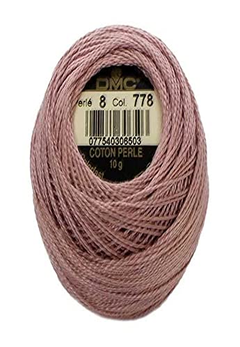 Hilo de Algodón Perla DMC 116 8-778 Color Mauve miniatura 1