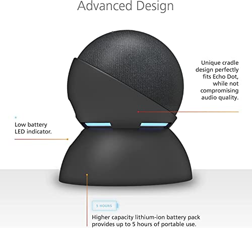 Soporte Echo Dot 5 para evitar caídas y derrames en la mesa 4