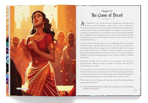 Image of Mahabharata - Stories Of Valor And Virtue | Indian Mythology, History & Folktales | Cultural Stories For Kids & Adults | Illustrated Book | Learn Moral Lessons From The Great Indian Epic