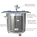 Pneumatic Agitator, 1000L Paint Stirring Machine, Tank Mixer Machine 3/4, Ink Coating Mixing Tool