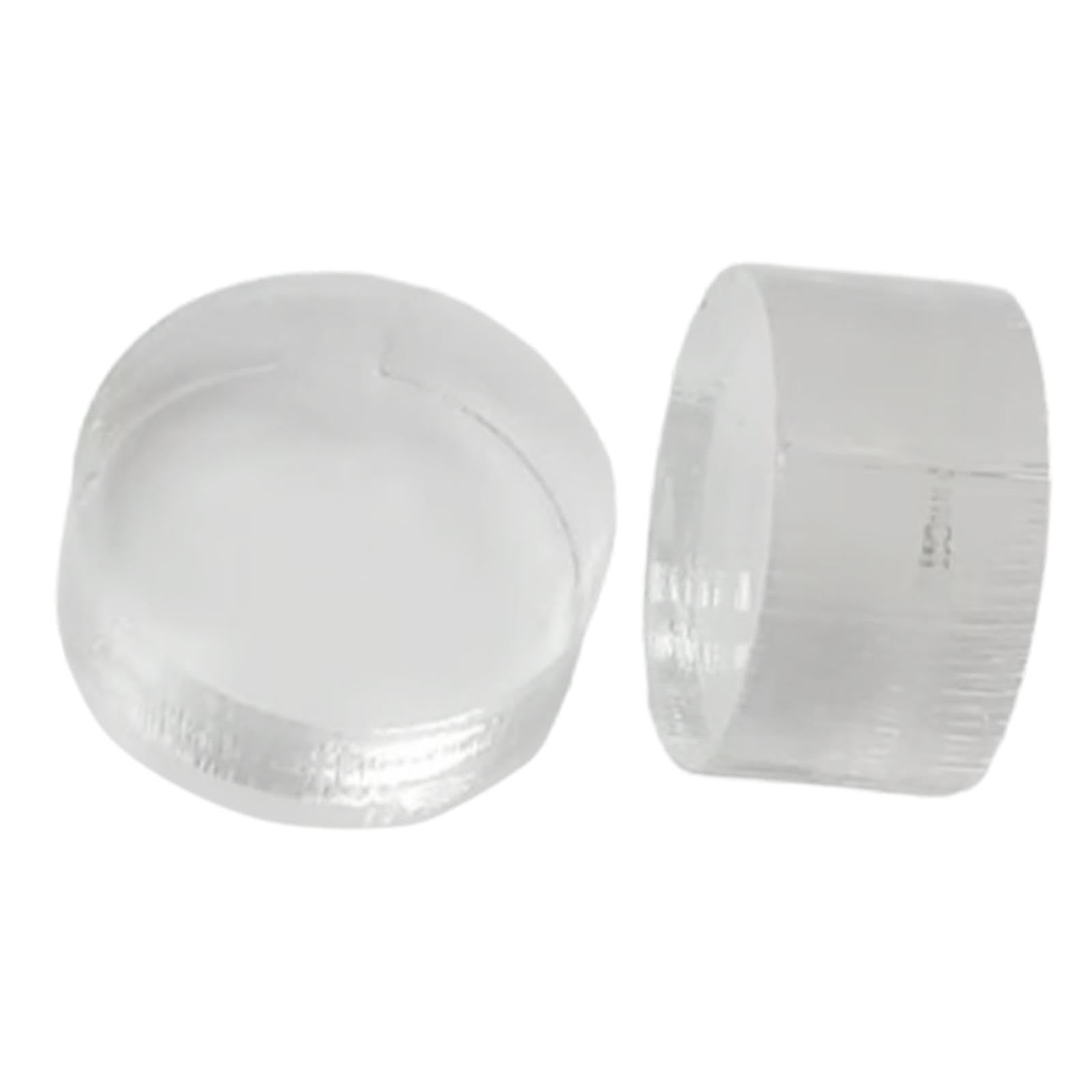 2X Break Jump Tip Replacement Diameter 14.6mm Billiard Pool Cue Tip for Player Snooker, Clear