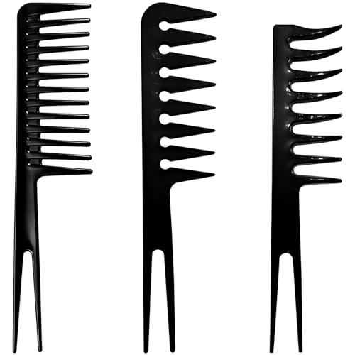 Set de 3 peines anchos para peinar hombre y mujer miniatura 1