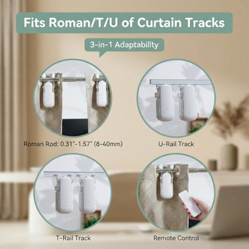 Smart Curtain Motor with Remote