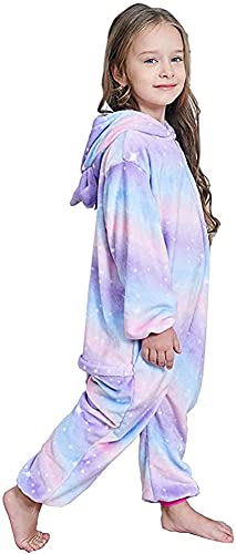 Cos Time kids Unicorn Onesie Animal One Piece Pajamas Halloween Costumes (Bright Purple, 5T) Cos Time kids Unicorn Onesie Animal One Piece Pajamas Halloween Costumes (Bright Purple, 5T)