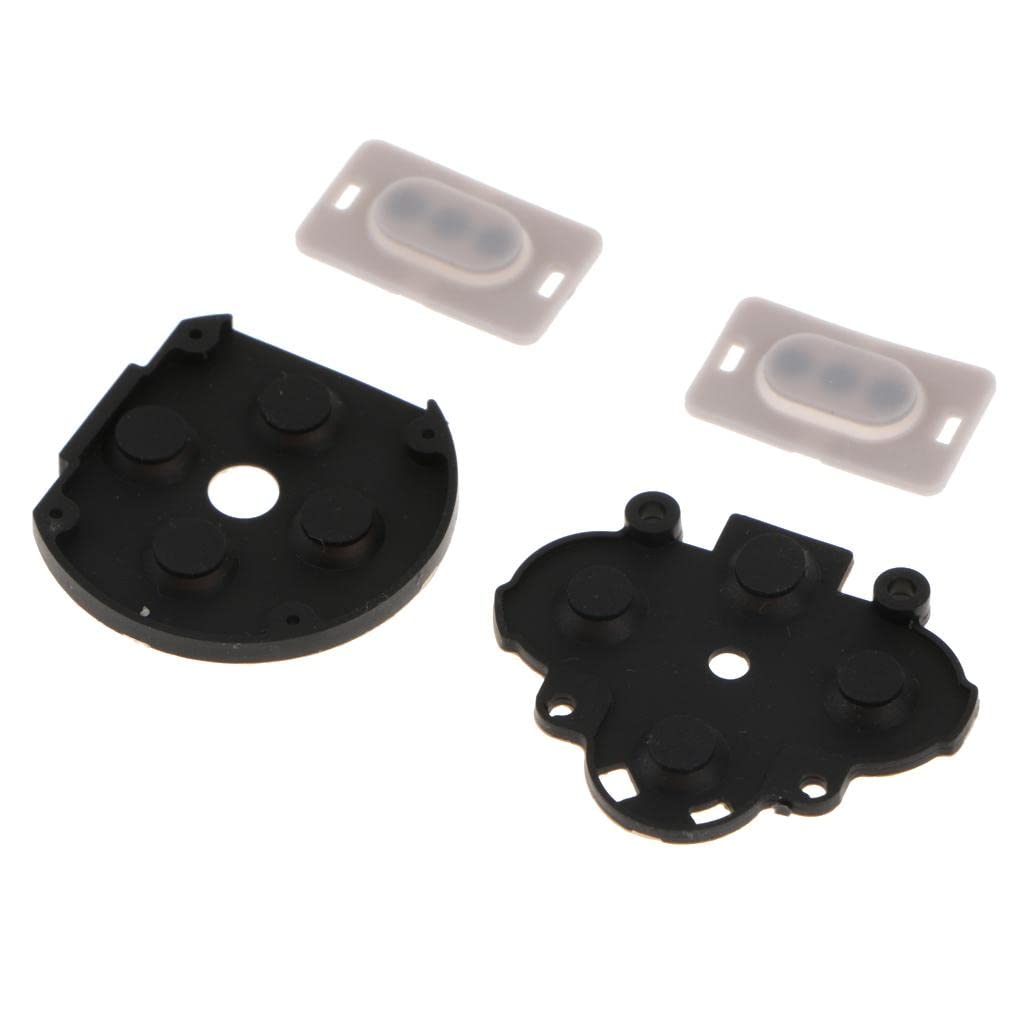 Rubber Conductive Pad Adhesive on Replacement for PSP 1000 Gamepad Collectibles-image-38