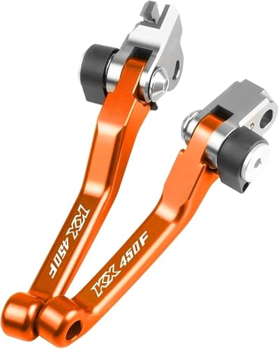 Generisch CNC Pivot Dirt Bike Griff Für Kawasaki Kx450f Kx450 Kx 450f 450 F 2006-2012 Motorrad Dirt Bike Bremse Kupplungshebel Dirt Bike Pivot Hebel Griff Hebel Cnc