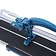 KATSU 600mm Manuelle Fliesenschneider Professioneller mit Einzelschiene und Laserführung, Aluminiumbasis, zum Präzisionsschneiden von Porzellanfliesen Keramik 347752