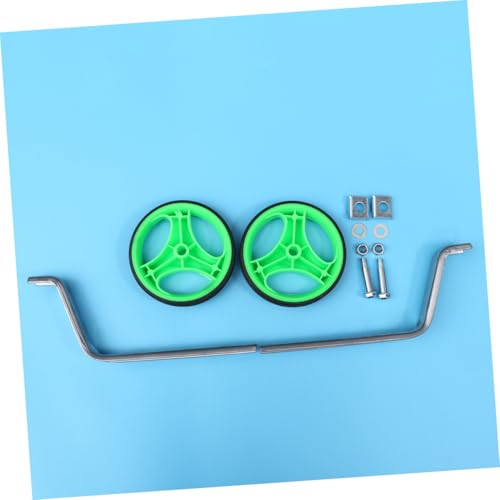 Ruedas de Entrenamiento INOOMP para Bicicletas con Soporte, Ruedas Auxiliares Silenciosas de 12-20 Pulgadas, Estabilizadores Verdes para Niños, Accesorios para Bicicletas para Equilibrio y Entrenamiento de Ciclismo miniatura 7
