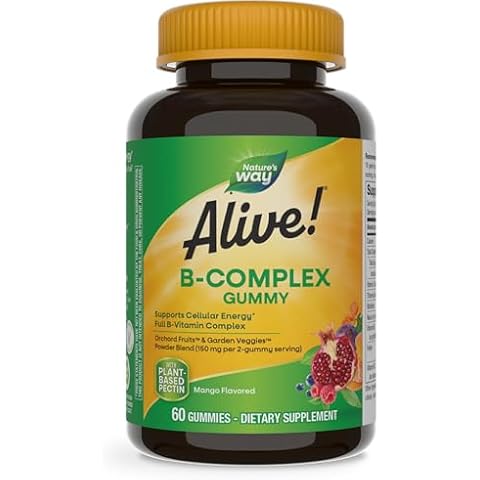 Nature’s Way Alive! B-Complex Gummies, 60 Gummies Cover