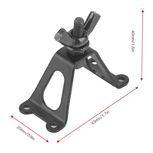 Ersatzradhalter, 1/10 Ersatzradhalter hinten, Schwarz DIY RC Auto Ersatz Altteil für Axial SCX10 D90