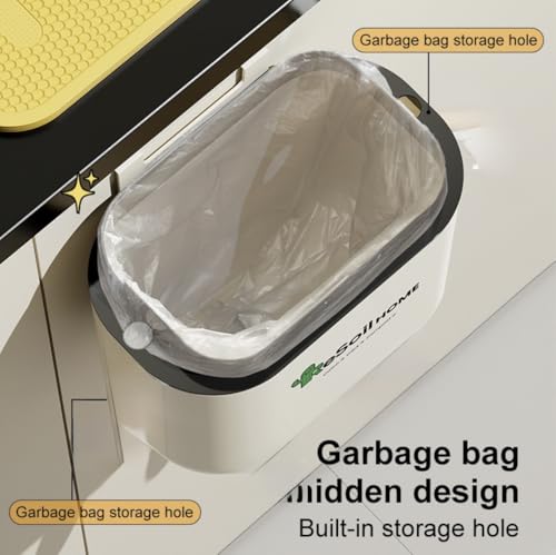 Caneca para compostaje colgante para cocina pequeña miniatura 3
