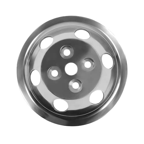 Demotor Performance Aluminum Water Pump Pulley 1 Groove Swp Short Water Pump For Sb Chevy 1955-1968 Sbc 283-350 #TOP2