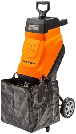 LawnMaster FD1503 Electric Wood Chipper Shredder 15-Amp 1.8-Inch ...