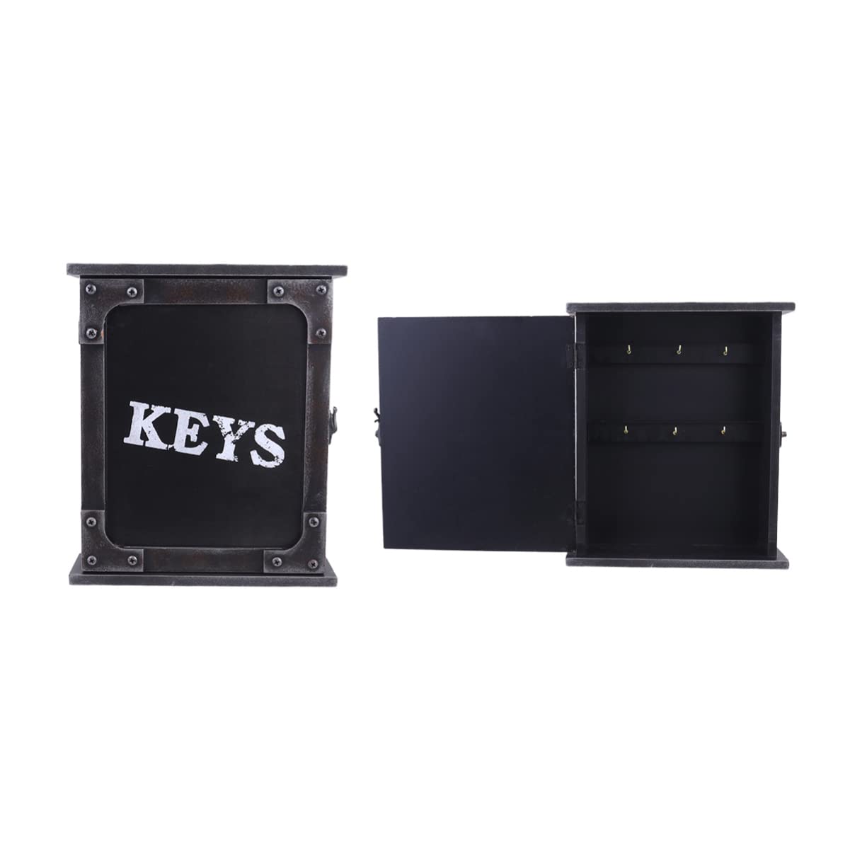 VILLCASE Portachiavi Decorativo Da Parete in Legno Anticato Per Organizzare Le Chiavi