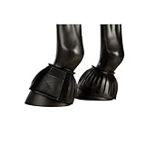 Doppelklettverschluss Springglocken, Doppel-Klettverschluss, schwarz XL