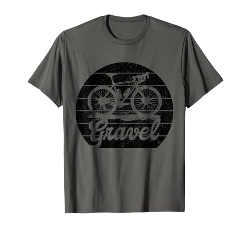 Gravel Bike Vintage Cycling Cyclist Bicycle T-Shirt