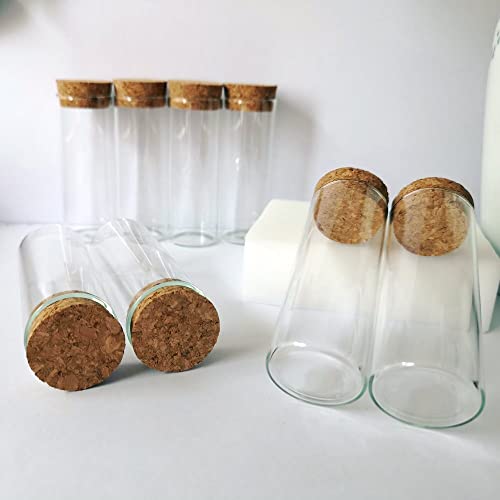 Fioles en verre de 40 ml pour conserver vos échantillons de laboratoire et épices - 2