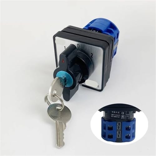Commutateur à came YMW26-20/2MS isolation renforcée 20A - 3