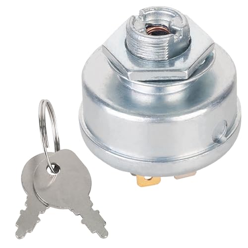 Canamax 925-0267 STD365402 Ignition Switch with 2 Keys - 3 Positions & 5 Terminals - for 725-0267 178280 365402 Husqvarna MTD Craftsman GT6000 Murray 21064PA JD 320 RX75 24688 24695