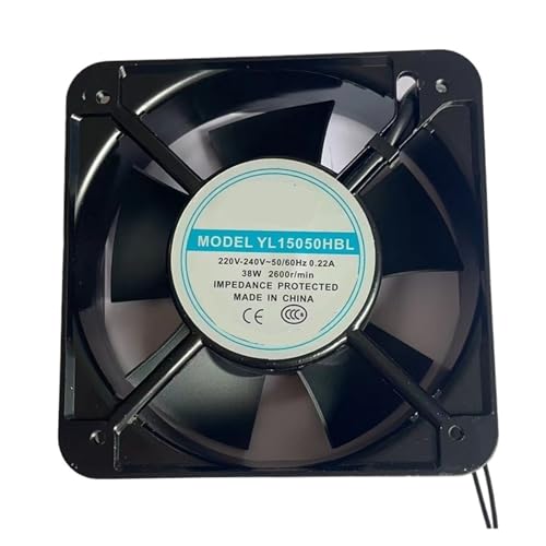 Ventilateur de refroidissement serveur AC extracteur thermique industriel 15050 220V 0,22A