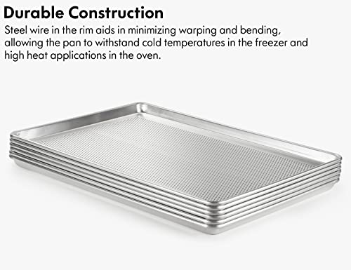 CURTA-6-Pack-Aluminum-Sheet-Pan-Perforated-NSF-Listed-Full-Size-26-x-18-inch-Commercial-Bakery-Cake-Bun-Pan-Baking-Tray