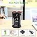 Xynover Led Camping Lantern Rechargeable - 4 Modes Camping Light Waterproof - Battery Powered Lantern Flashlight for Emergency Camping Outdoor Hurricane