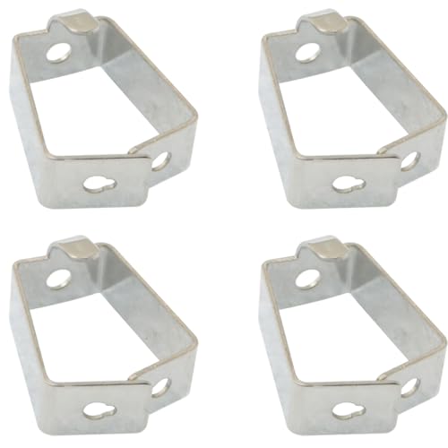 Image of 4pcs Self-Locking Rail Hooks Adjustable Stainless Steel Wire Rope Exhibition Picture Hanging Wires Hardware Accessories Intelligent Spring Hooks Suspension Systems
