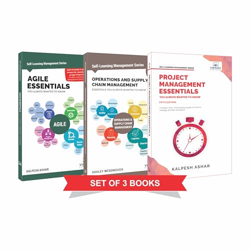 Agile, Project Management & Operations Essentials Combo: Scrum, P...