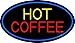The Sign Store N105-14099 Yellow Hot Red Coffee Neon Sign44; 17 x 3 x 30 in.