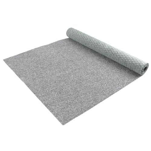Primaflor Rasenteppich GREEN Meterware – Grau - 4,00m x 2,50m – Outdoor Kunstrasenteppich wetterfest & pflegeleicht Primaflor Rasenteppich GREEN Meterware – Grau - 4,00m x 2,50m – Outdoor Kunstrasenteppich wetterfest & pflegeleicht