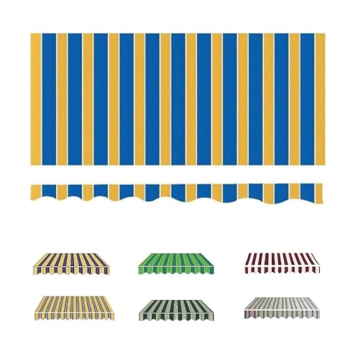 Toile de rechange pour auvent de terrasse imperméable Sune bâche 3m 4m - 2