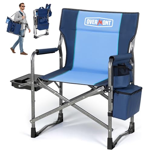 OVERMONT Silla de Camping Plegable: Silla