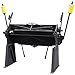 KAKA INDUSTRIAL Sheet Metal Brake 48-Inch, 12-Gauge Mild Steel Capacity Box and Pan Brake, Heavy-Duty Metal Brake Bender, 0-135 Degree Adjustable Floor Siding Brake W-4812T