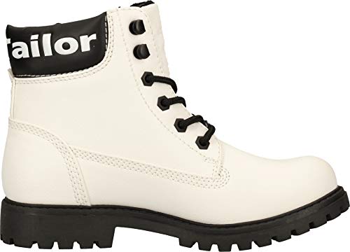 Basket basse TOM TAILOR blanche 37 l'essentiel mode pour la ville - 3