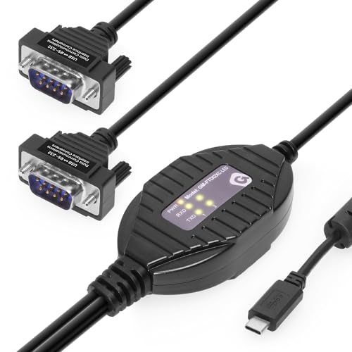 Adaptateur USB C vers série Gearmo pour résoudre les erreurs Rx Tx