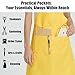 NOBONDO 12 Pack Bib Apron - Unisex white Apron Bulk with 2 Roomy Pockets Machine Washable for Kitchen Crafting BBQ Drawing