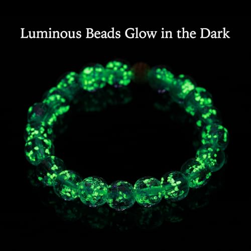 Firefly Glass Beads Bracelet Gifts for Her Women Teen, Sometimes You Forget You're Awesome Bracelets,Inspirational Gifts for Mom, Daughter, Sister, Best Friends with Gift Cards4