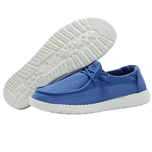 Image of HEYDUDE Women's Wendy Loafer Nautical Blue
