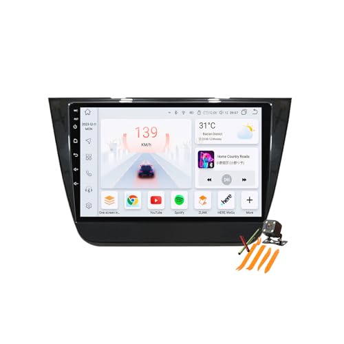 Estéreo Android 13.0 para MG ZS con receptor FM y conectividad 4G WiFi rápida
