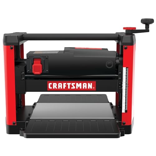 CRAFTSMAN Planer, 15 Amp, For Benchtops, Two Knife Solid Steel Cutter Head (CMEW320) - image 7