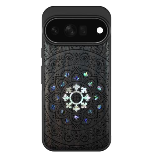 Coque Pixel 11 Pro magnétique en bois pour charger votre téléphone au bureau