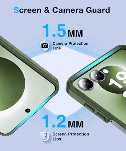 Image of NO.1 Magnetic for Samsung Galaxy Z Flip 8 Case with MagSafe | [Military Grade Drop Tested][Translucent Matte][Anti-Fingerprint] Soft Silicone Bumper for Samsung Flip 8 Case Slim,Green
