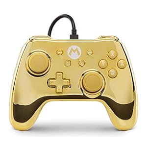 Manette pour Nintendo Switch – Chrome Gold Mario